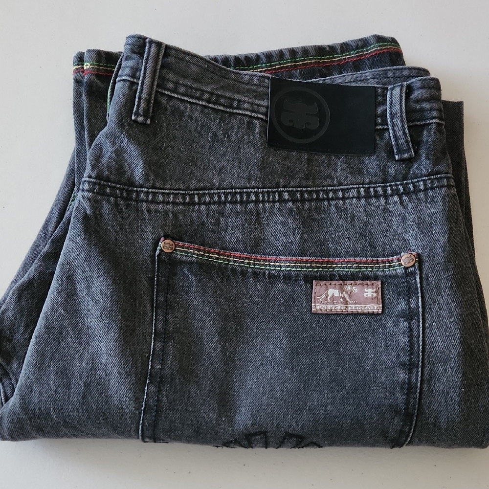 Classic Dark Gray Men's Jeans